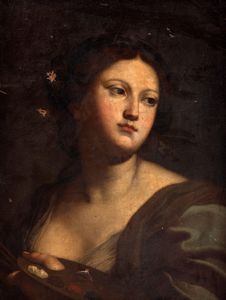 Da  Carlo Maratta, secolo XVII : Allegoria della Pittura  - Asta Dipinti e Disegni Antichi - Associazione Nazionale - Case d'Asta italiane
