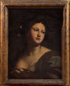 Da  Carlo Maratta, secolo XVII : Allegoria della Pittura  - Asta Dipinti e Disegni Antichi - Associazione Nazionale - Case d'Asta italiane