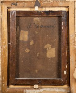 Scuola napoletana, secolo XVIII : Madonna con Bambino e San Giovannino  - Asta Dipinti e Disegni Antichi - Associazione Nazionale - Case d'Asta italiane