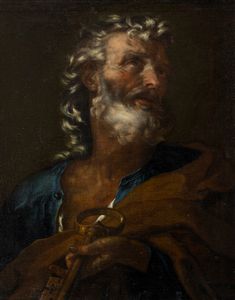 Scuola italiana, secolo XVII - San Pietro