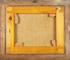 Scuola fiamminga, fine secolo XVII - inizi secolo XVIII : Due eremiti: Salomon e Anub  - Asta Dipinti e Disegni Antichi - Associazione Nazionale - Case d'Asta italiane