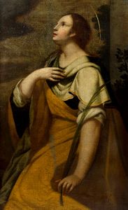Scuola dell'Italia settentrionale, secolo XVII - Santa Caterina d'Alessandria