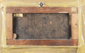 Scuola dell'Italia settentrionale, secolo XVII : Scena di battaglia  - Asta Dipinti e Disegni Antichi - Associazione Nazionale - Case d'Asta italiane