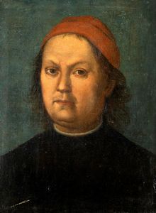 Seguace di Perugino : Ritratto di Perugino  - Asta Dipinti e Disegni Antichi - Associazione Nazionale - Case d'Asta italiane
