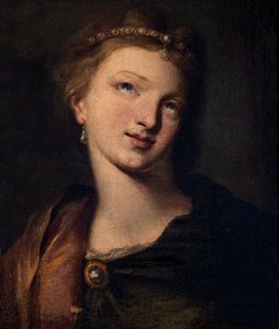 Scuola emiliana, secolo XVII - Figura femminile