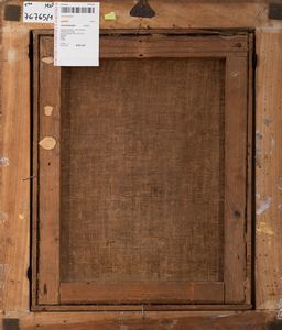 Scuola emiliana, secolo XVII : Figura femminile  - Asta Dipinti e Disegni Antichi - Associazione Nazionale - Case d'Asta italiane