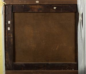 Scuola dell'Italia centrale, secolo XVIII : Due nature morte con frutta, vasellame e vetri su un tavolo, en pendant  - Asta Dipinti e Disegni Antichi - Associazione Nazionale - Case d'Asta italiane