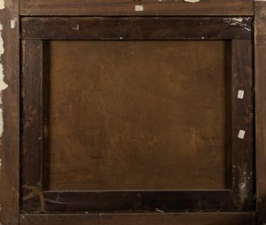 Scuola dell'Italia centrale, secolo XVIII : Due nature morte con frutta, vasellame e vetri su un tavolo, en pendant  - Asta Dipinti e Disegni Antichi - Associazione Nazionale - Case d'Asta italiane