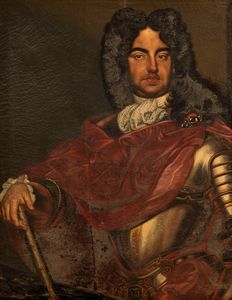 Scuola emiliana, inizi del secolo XVIII - Ritratto di Francesco Farnese, duca di Parma