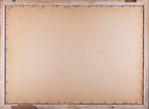 Scuola italiana, secolo XIX : Due vedute di Livorno  - Asta Dipinti e Disegni Antichi - Associazione Nazionale - Case d'Asta italiane