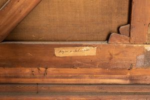 Scuola di Adam Elsheimer (Francoforte sul Meno 1578 - Roma 1610) : Agar e l'Angelo  - Asta Dipinti e Disegni Antichi - Associazione Nazionale - Case d'Asta italiane