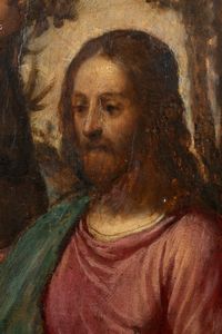 Domenico Cresti, detto il Passignano : Entrata di Cristo a Gerusalemme  - Asta Dipinti e Disegni Antichi - Associazione Nazionale - Case d'Asta italiane