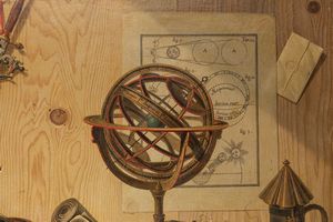 Sebastiano Lazzari : Trompe-l'oeil con strumenti musicali, spartito per clavicembalo, dipinto con rinoceronte e ricevuta del gioco del lotto; e Trompe-l'oeil con strumenti musicali, sfera armillare, calendario mensile e tappeto,  en pendant  - Asta Dipinti e Disegni Antichi - Associazione Nazionale - Case d'Asta italiane