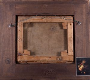 Scuola fiamminga, secolo XVII : Rose, tulipani e altri fiori  - Asta Dipinti e Disegni Antichi - Associazione Nazionale - Case d'Asta italiane