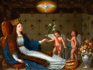 Scuola italiana, secolo XVIII - Santa Filomena