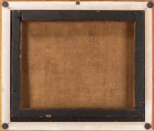 Scuola dell'Italia centrale, seconda metà del secolo XVII : Educazione della Vergine  - Asta Dipinti e Disegni Antichi - Associazione Nazionale - Case d'Asta italiane