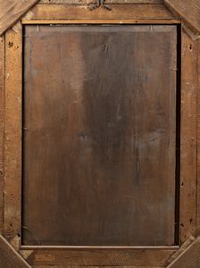 Seguace di Dirck Dircksz. van Santvoort : Ritratto di bambina a figura intera con fiori  - Asta Dipinti e Disegni Antichi - Associazione Nazionale - Case d'Asta italiane