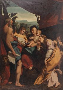 Da Correggio, secoli XVII - XVIII - La Madonna di San Girolamo (Il Giorno)