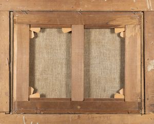 Scuola italiana, secolo XVII : Battaglia  - Asta Dipinti e Disegni Antichi - Associazione Nazionale - Case d'Asta italiane