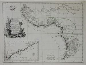 P. Santini - Carte de la Guine 1779