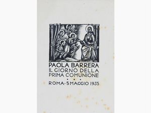 Raccolta di Ex Libris (13)  - Asta Arredi e Dipinti da una dimora della Val d'Elsa - Lotti 1-303 - Associazione Nazionale - Case d'Asta italiane