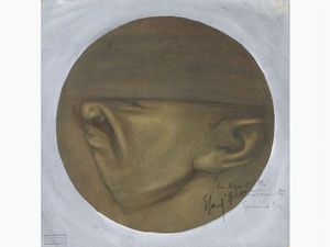 Enrico Sacchetti - Testa di soldato 1912
