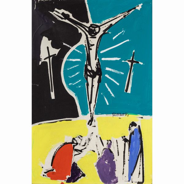 Sante Monachesi  - Asta Arte Moderna e Contemporanea - Associazione Nazionale - Case d'Asta italiane
