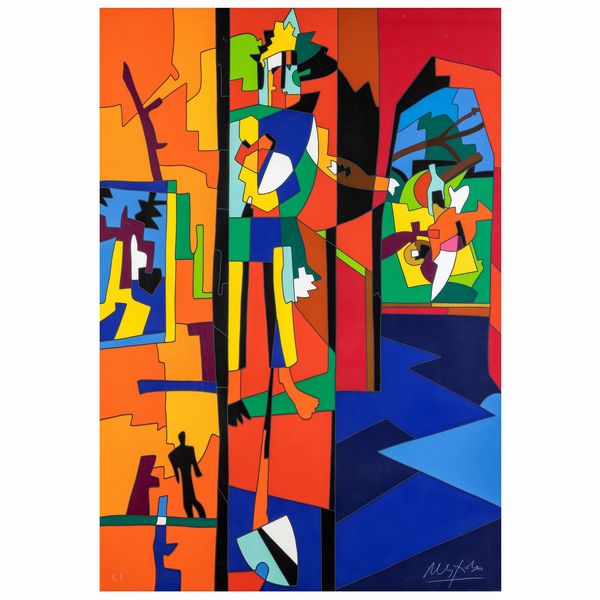 Ugo Nespolo  - Asta Arte Moderna e Contemporanea - Associazione Nazionale - Case d'Asta italiane