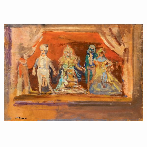 Mino Maccari  - Asta Arte Moderna e Contemporanea - Associazione Nazionale - Case d'Asta italiane