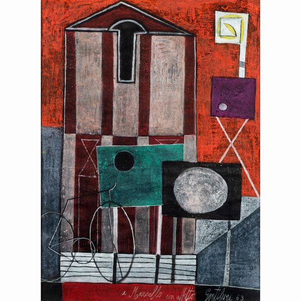 Franco Gentilini  - Asta Arte Moderna e Contemporanea - Associazione Nazionale - Case d'Asta italiane