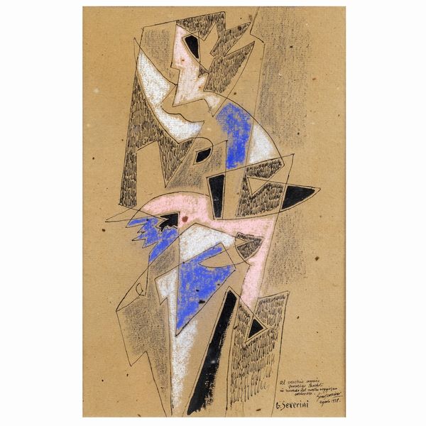 Gino Severini  - Asta Arte Moderna e Contemporanea - Associazione Nazionale - Case d'Asta italiane