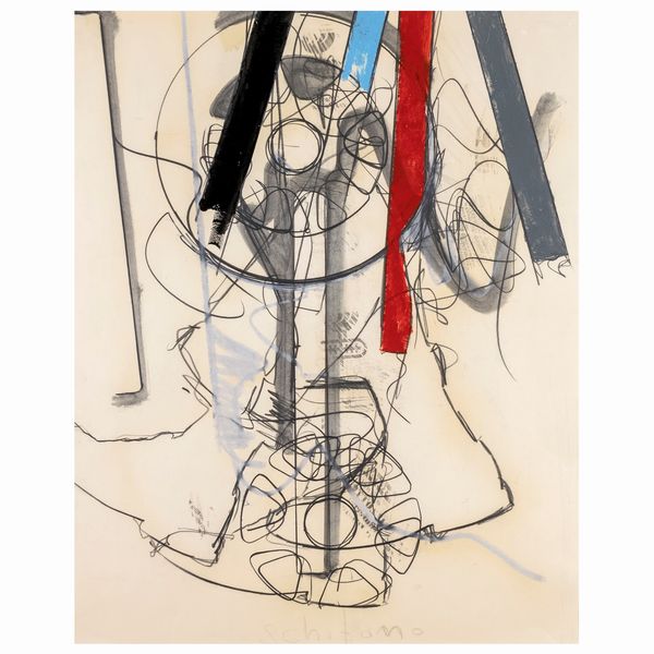 Mario Schifano  - Asta Arte Moderna e Contemporanea - Associazione Nazionale - Case d'Asta italiane