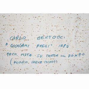 Carlo Bertocci  - Asta Arte Moderna e Contemporanea - Associazione Nazionale - Case d'Asta italiane