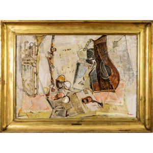 Fausto Pirandello  - Asta Arte Moderna e Contemporanea - Associazione Nazionale - Case d'Asta italiane