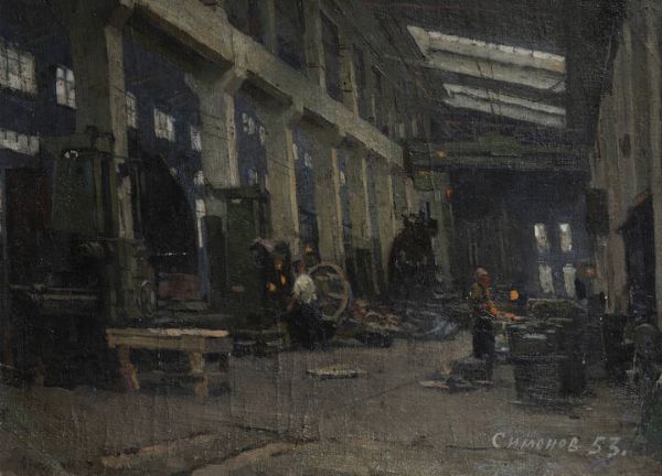 SIMONOV IGOR IVANOVIC  - Asta Dipinti - Associazione Nazionale - Case d'Asta italiane