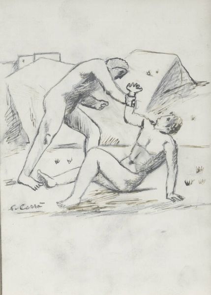 CARLO CARRA'  - Asta Dipinti - Associazione Nazionale - Case d'Asta italiane