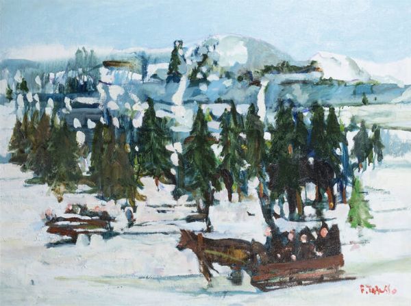 FRANCESCO TABUSSO  - Asta Dipinti - Associazione Nazionale - Case d'Asta italiane