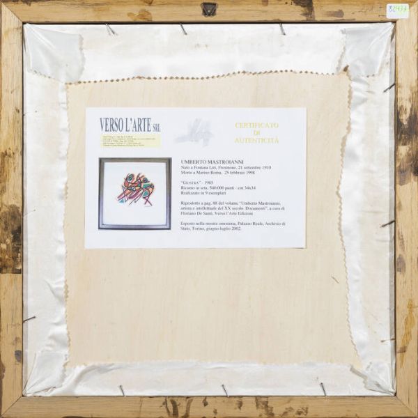 UMBERTO MASTROIANNI  - Asta Dipinti - Associazione Nazionale - Case d'Asta italiane