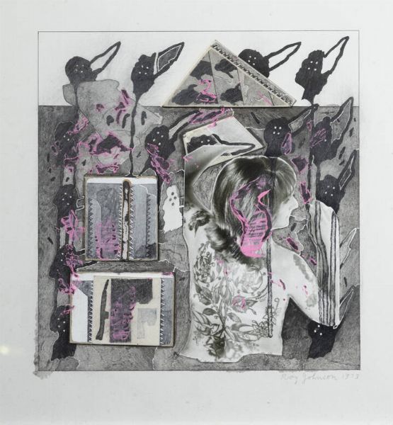 RAY JOHNSON  - Asta Dipinti - Associazione Nazionale - Case d'Asta italiane