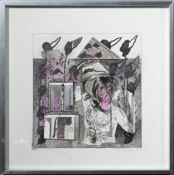 RAY JOHNSON  - Asta Dipinti - Associazione Nazionale - Case d'Asta italiane