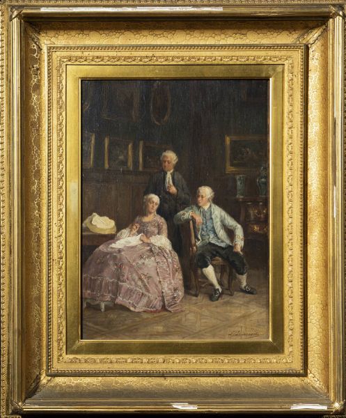 LEON MARIE DANSAERT  - Asta Dipinti - Associazione Nazionale - Case d'Asta italiane