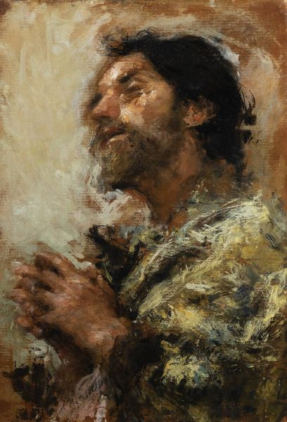 ANTONIO MANCINI  - Asta Dipinti - Associazione Nazionale - Case d'Asta italiane