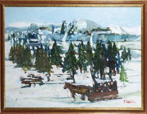 FRANCESCO TABUSSO  - Asta Dipinti - Associazione Nazionale - Case d'Asta italiane