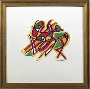 UMBERTO MASTROIANNI  - Asta Dipinti - Associazione Nazionale - Case d'Asta italiane