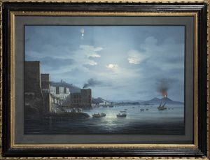 LA PIRA GIOACCHINO (attribuito)  - Asta Dipinti - Associazione Nazionale - Case d'Asta italiane