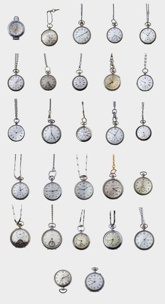 LOTTO DI VENTISETTE OROLOGI DA TASCA  - Asta Orologi  - Associazione Nazionale - Case d'Asta italiane