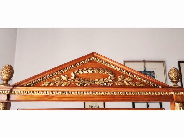 Specchiera a psiche in ciliegio  - Asta La casa classica. Stile intramontabile - Associazione Nazionale - Case d'Asta italiane