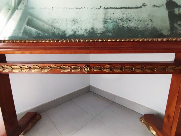 Specchiera a psiche in ciliegio  - Asta La casa classica. Stile intramontabile - Associazione Nazionale - Case d'Asta italiane