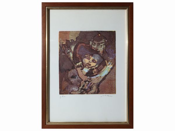 Due litografie: Orfeo Tamburi e Mino Maccari  - Asta La casa classica. Stile intramontabile - Associazione Nazionale - Case d'Asta italiane