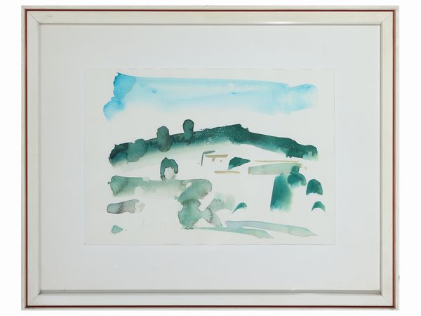 Sergio Scatizzi : Paesaggio  - Asta La casa classica. Stile intramontabile - Associazione Nazionale - Case d'Asta italiane